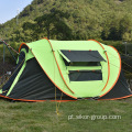 Barraca portátil de barraca portátil Campo de barcos à prova de chuva 3 a 4 pessoas Pesca automática Pop-up Privacy Tent